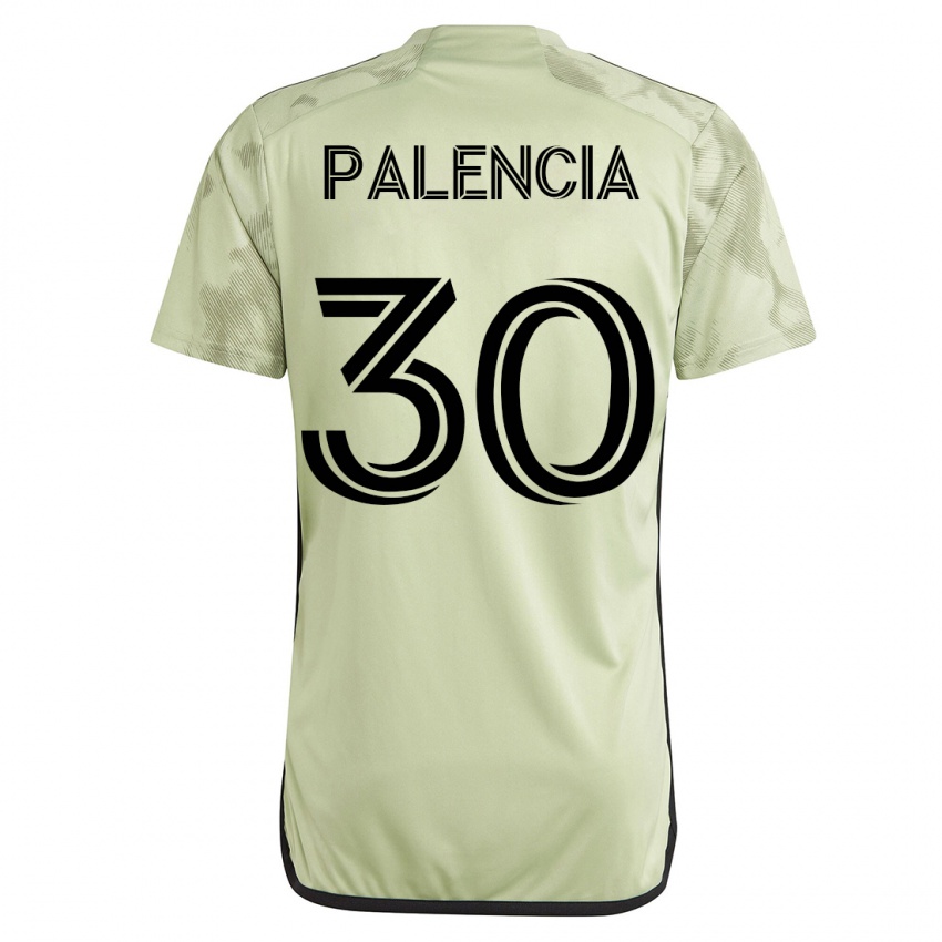 Niño Camiseta Sergi Palencia #30 Verde 2ª Equipación 2023/24 La Camisa Chile