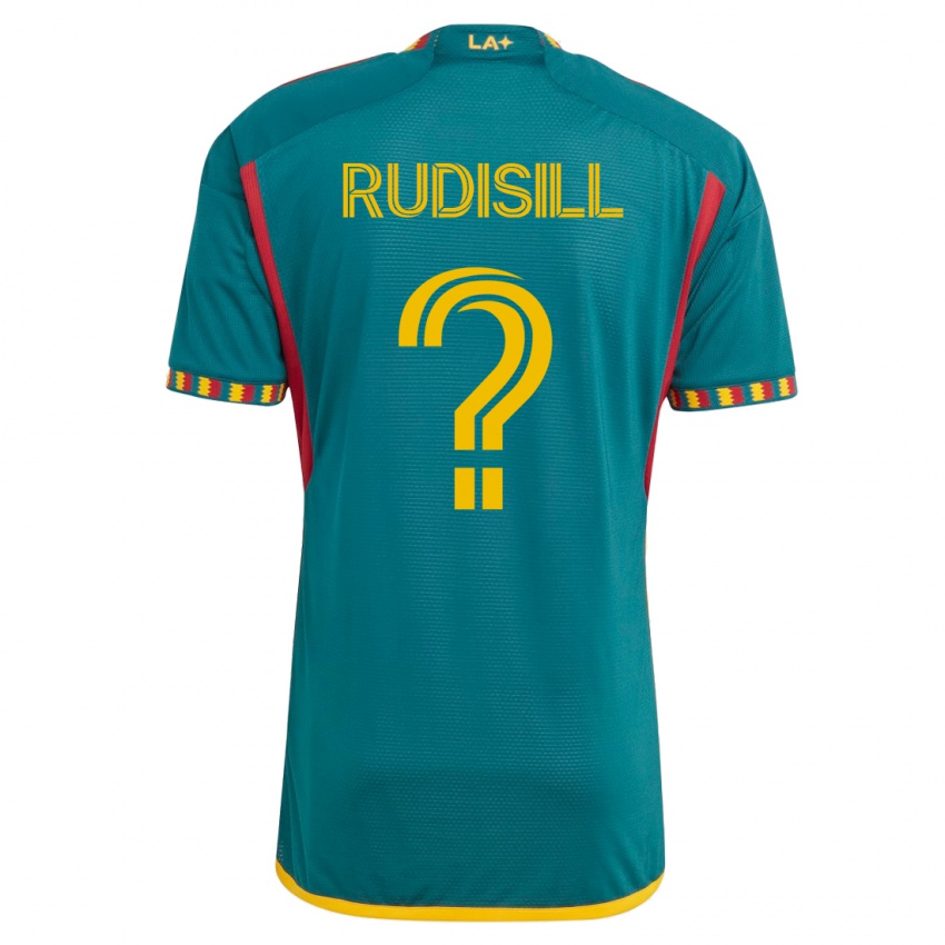 Niño Camiseta Paulo Rudisill #0 Verde 2ª Equipación 2023/24 La Camisa Chile