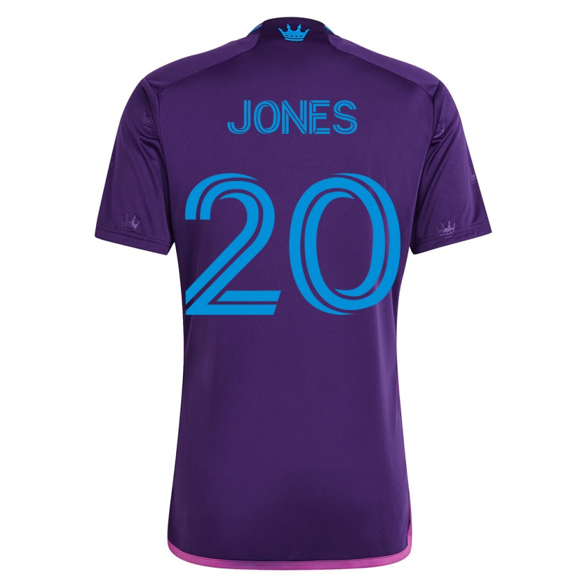 Niño Camiseta Derrick Jones #20 Violeta 2ª Equipación 2023/24 La Camisa Chile