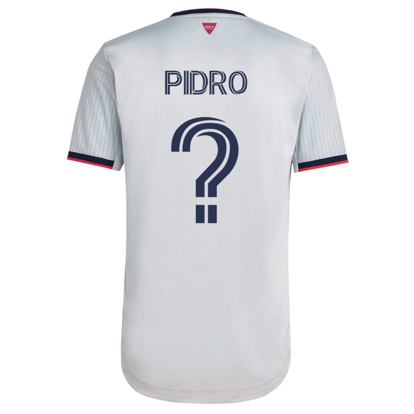 Niño Camiseta Selmir Pidro #0 Blanco 2ª Equipación 2023/24 La Camisa Chile