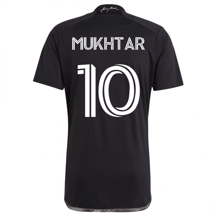 Niño Camiseta Hany Mukhtar #10 Negro 2ª Equipación 2023/24 La Camisa Chile