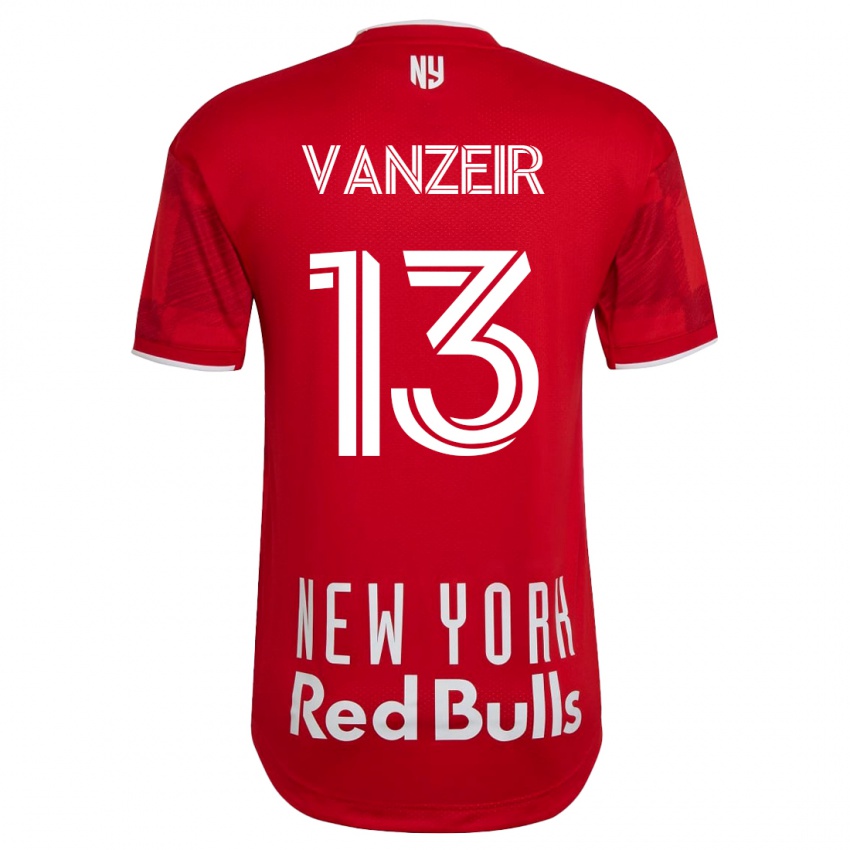 Niño Camiseta Dante Vanzeir #13 Beige-Dorado 2ª Equipación 2023/24 La Camisa Chile