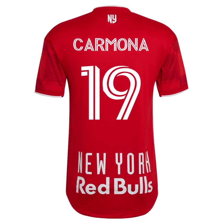 Niño Camiseta Wikelman Carmona #19 Beige-Dorado 2ª Equipación 2023/24 La Camisa Chile