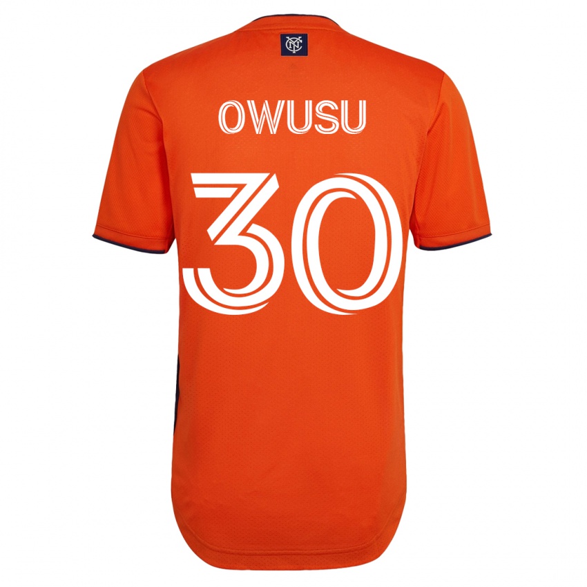 Niño Camiseta Samuel Owusu #30 Negro 2ª Equipación 2023/24 La Camisa Chile