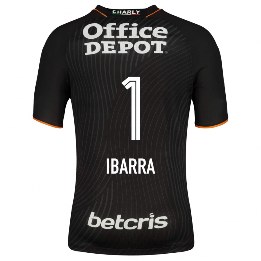 Niño Camiseta Fabiola Ibarra #1 Negro 2ª Equipación 2023/24 La Camisa Chile