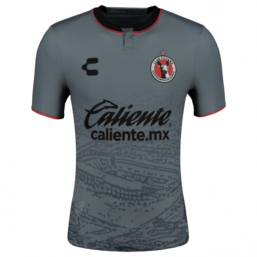 Niño Camiseta Efraín Álvarez #26 Gris 2ª Equipación 2023/24 La Camisa Chile