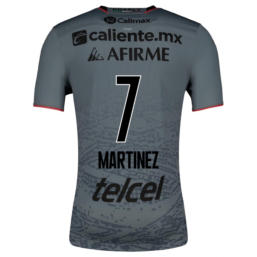 Niño Camiseta Alejandro Martínez #7 Gris 2ª Equipación 2023/24 La Camisa Chile