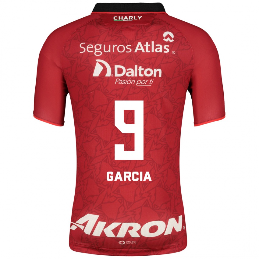 Niño Camiseta Marcia García #9 Rojo 2ª Equipación 2023/24 La Camisa Chile