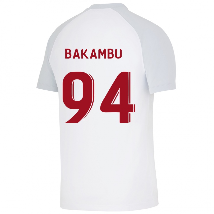 Niño Camiseta Cedric Bakambu #94 Blanco 2ª Equipación 2023/24 La Camisa Chile
