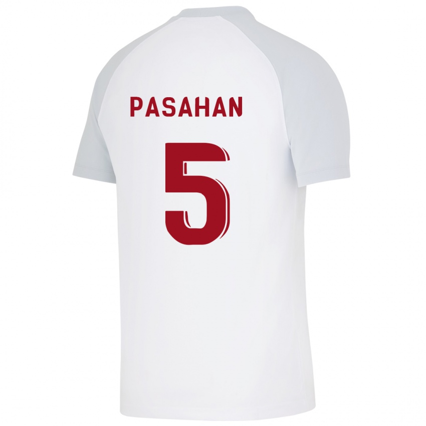 Niño Camiseta Eren Pasahan #5 Blanco 2ª Equipación 2023/24 La Camisa Chile