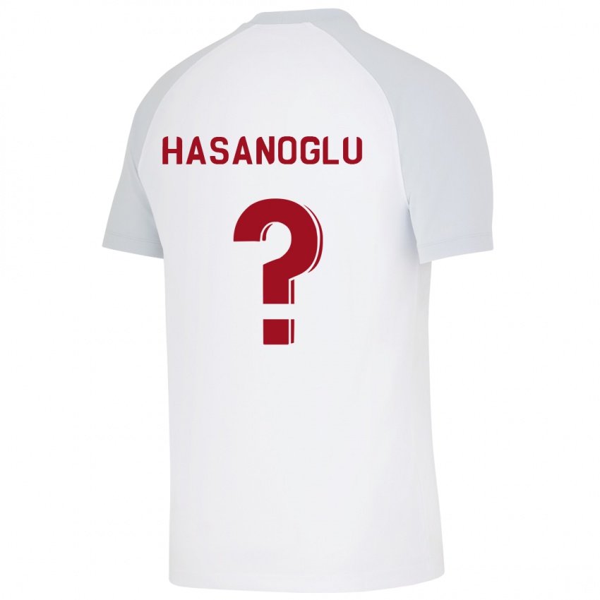 Niño Camiseta Cinar Hasanoglu #0 Blanco 2ª Equipación 2023/24 La Camisa Chile