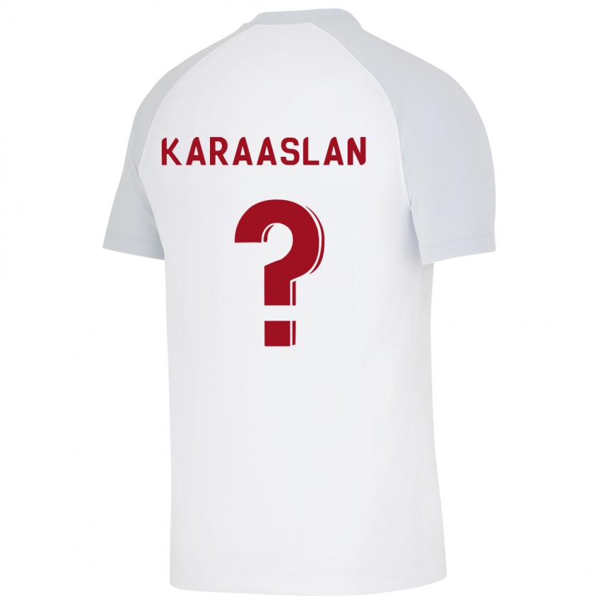 Niño Camiseta Ahmet Kerem Karaaslan #0 Blanco 2ª Equipación 2023/24 La Camisa Chile