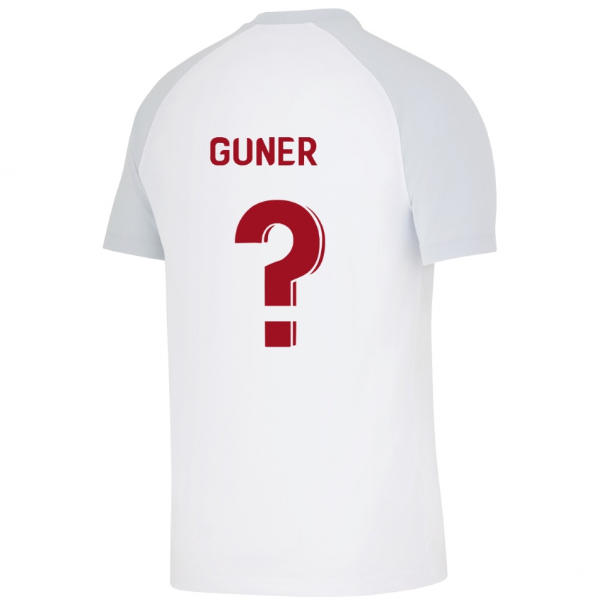 Niño Camiseta Batuhan Güner #0 Blanco 2ª Equipación 2023/24 La Camisa Chile