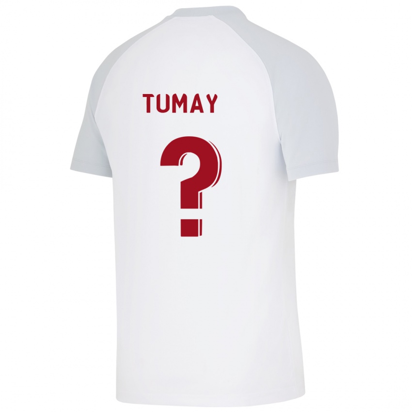 Niño Camiseta Mustafa Kürsat Tümay #0 Blanco 2ª Equipación 2023/24 La Camisa Chile