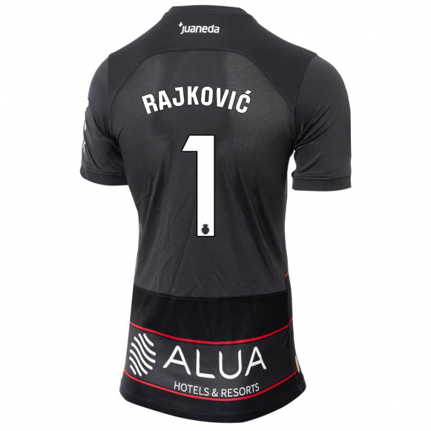 Niño Camiseta Predrag Rajkovic #1 Negro 2ª Equipación 2023/24 La Camisa Chile