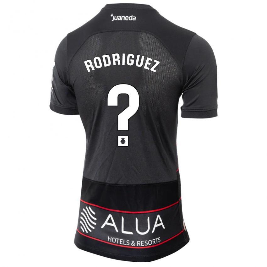 Niño Camiseta Gabriel Rodríguez #0 Negro 2ª Equipación 2023/24 La Camisa Chile