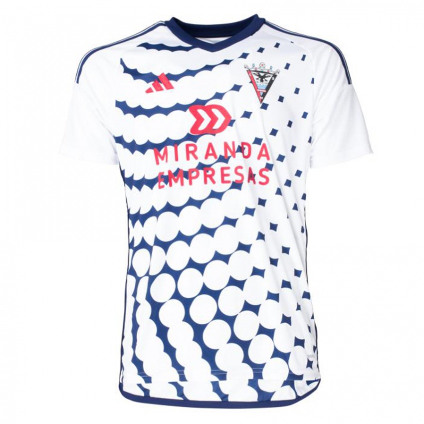 Niño Camiseta Pablo Tomeo #15 Blanco 2ª Equipación 2023/24 La Camisa Chile