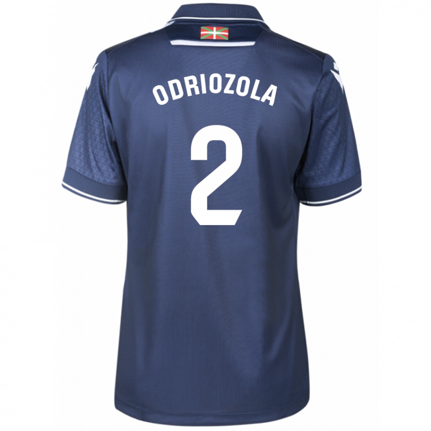 Niño Camiseta Alvaro Odriozola #2 Armada 2ª Equipación 2023/24 La Camisa Chile