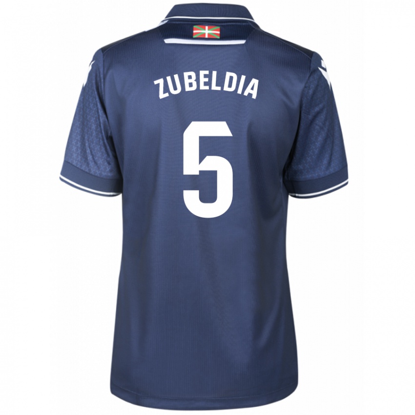 Niño Camiseta Igor Zubeldia #5 Armada 2ª Equipación 2023/24 La Camisa Chile