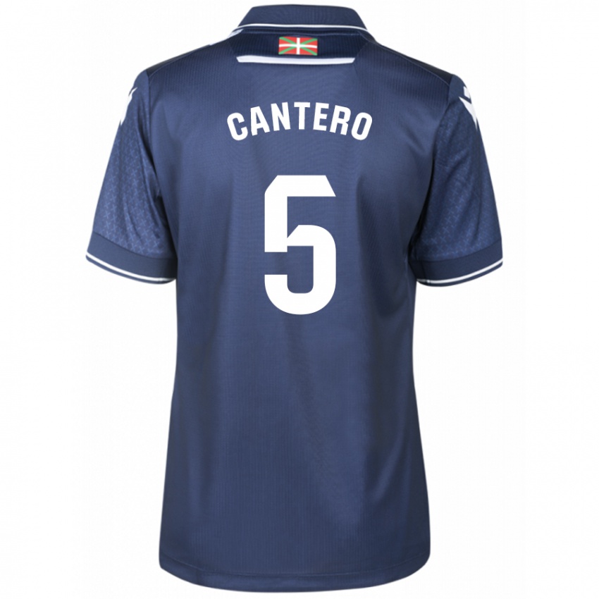 Niño Camiseta Yago Cantero #5 Armada 2ª Equipación 2023/24 La Camisa Chile