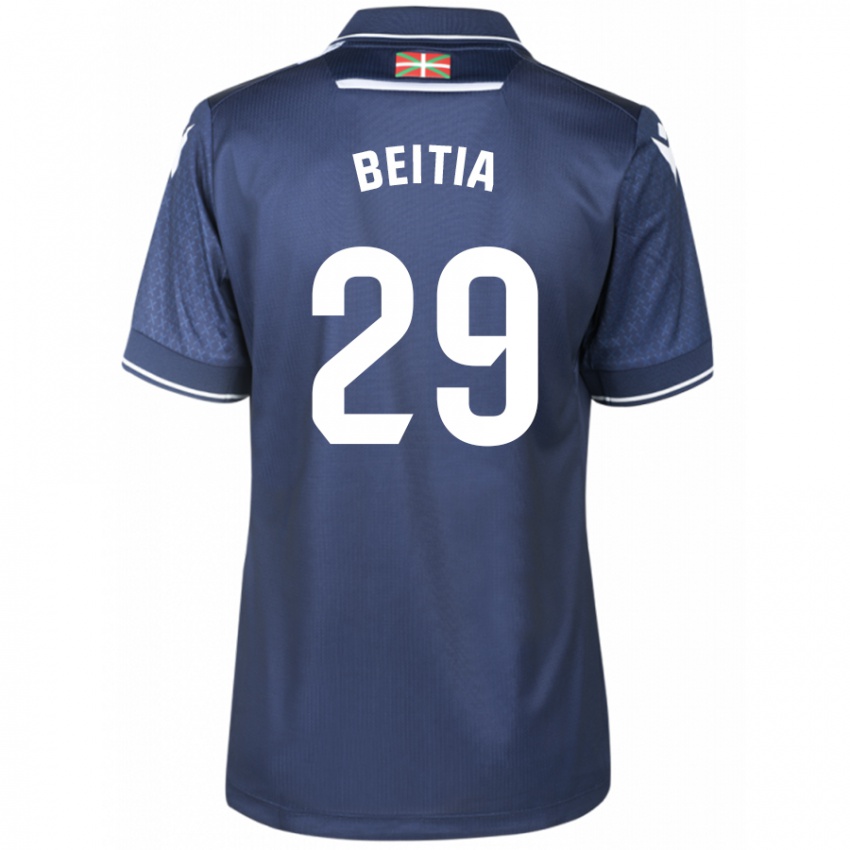 Niño Camiseta Luken Beitia #29 Armada 2ª Equipación 2023/24 La Camisa Chile