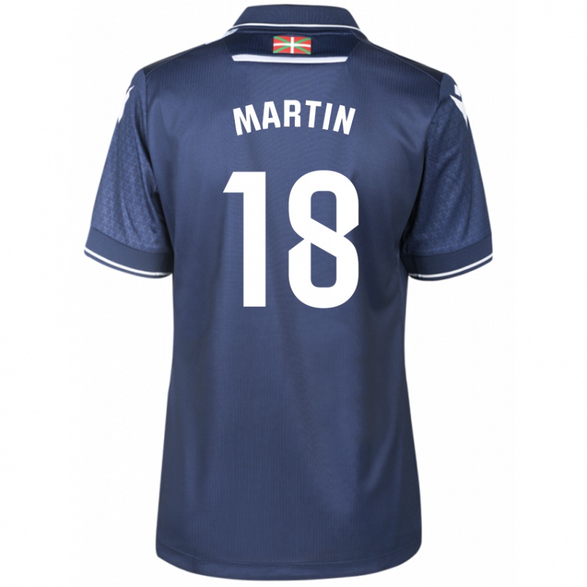 Niño Camiseta Hugo Martín #18 Armada 2ª Equipación 2023/24 La Camisa Chile