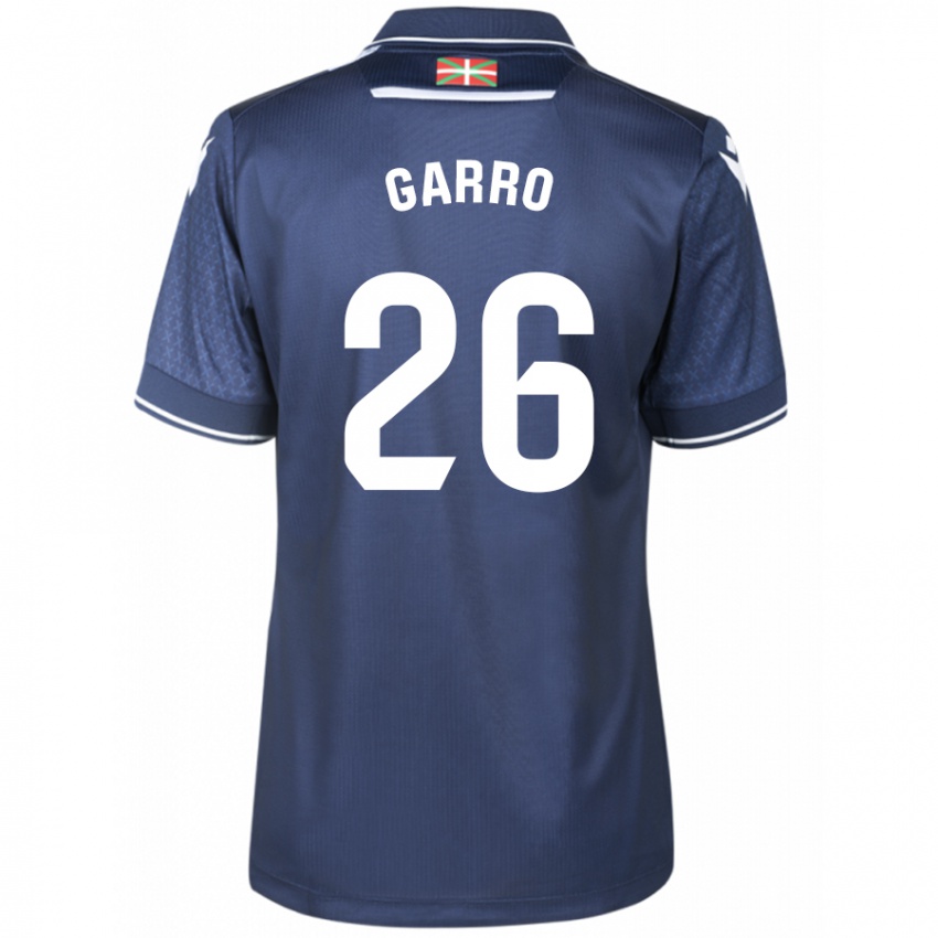 Niño Camiseta Jon Garro #26 Armada 2ª Equipación 2023/24 La Camisa Chile