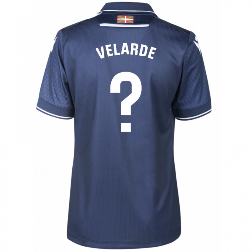 Niño Camiseta Alain Velarde #0 Armada 2ª Equipación 2023/24 La Camisa Chile