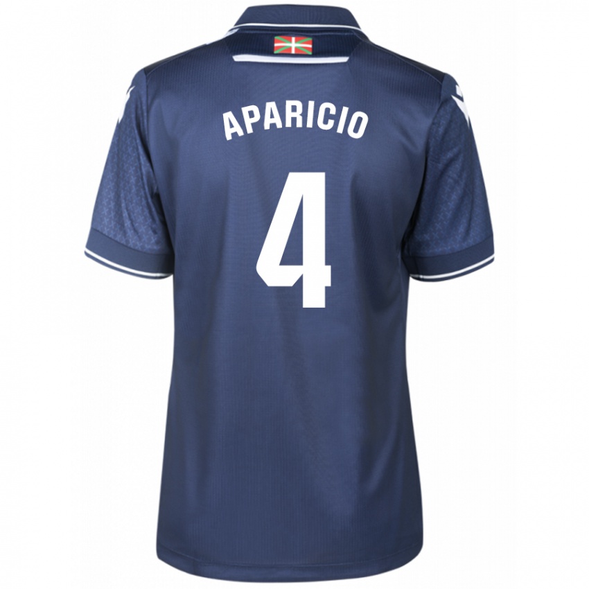 Niño Camiseta Nahia Aparicio Jaular #4 Armada 2ª Equipación 2023/24 La Camisa Chile