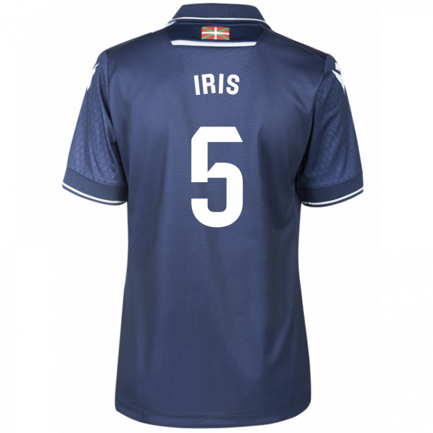 Niño Camiseta Iris Arnaiz Gil #5 Armada 2ª Equipación 2023/24 La Camisa Chile