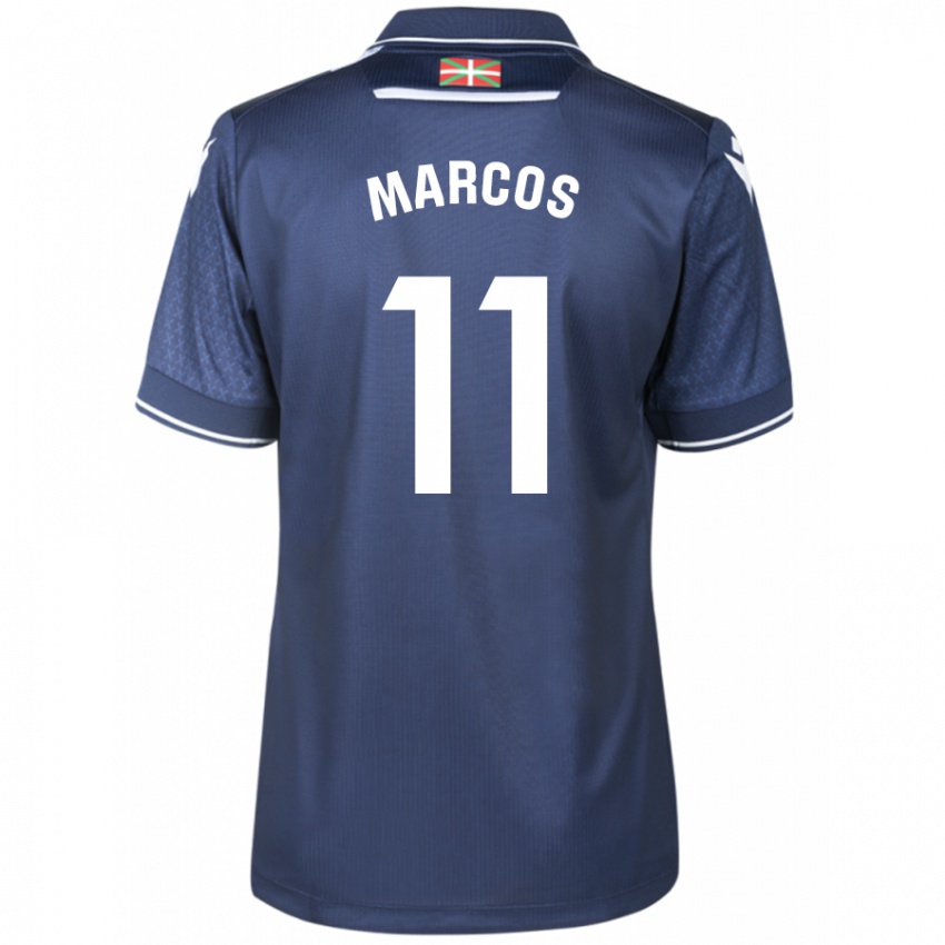 Niño Camiseta Cecilia Marcos Nabal #11 Armada 2ª Equipación 2023/24 La Camisa Chile