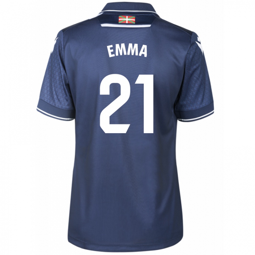 Niño Camiseta Emma Ramirez Gorgoso #21 Armada 2ª Equipación 2023/24 La Camisa Chile