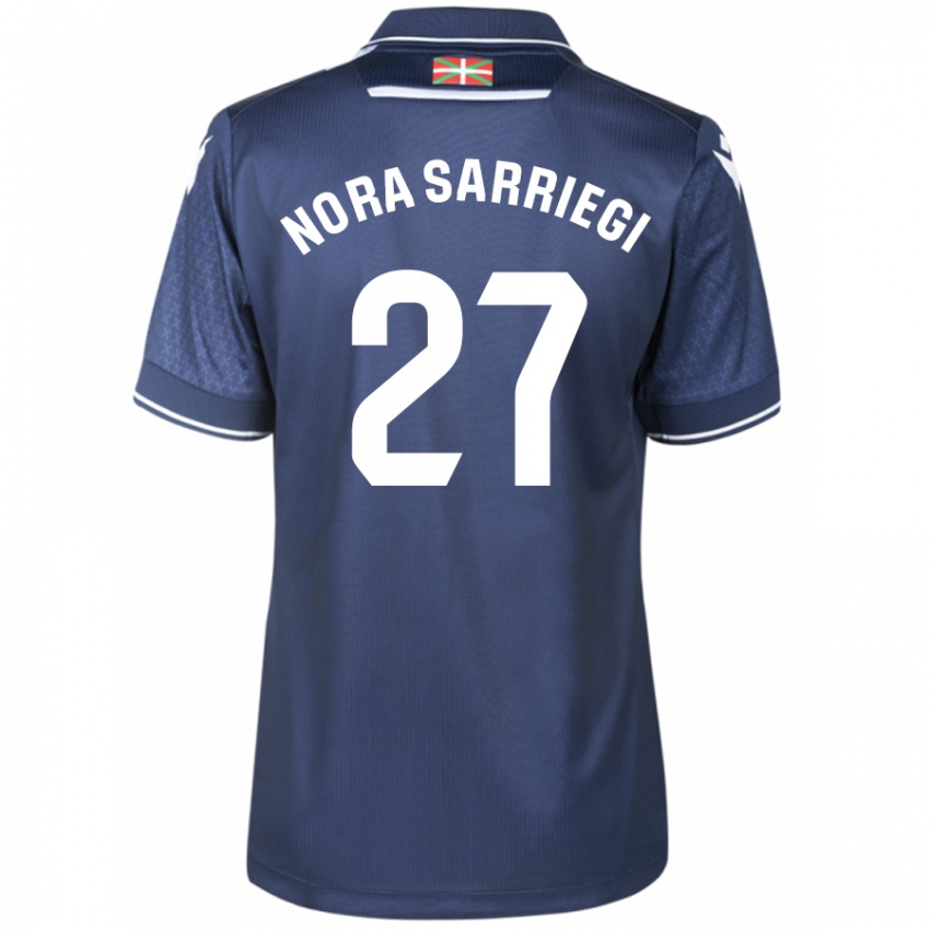 Niño Camiseta Nora Sarriegi Galdos #27 Armada 2ª Equipación 2023/24 La Camisa Chile