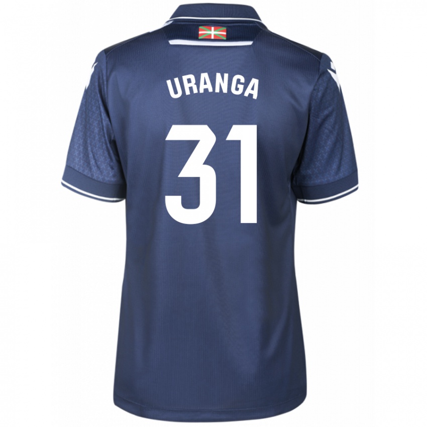 Niño Camiseta Haizea Uranga Agirre #31 Armada 2ª Equipación 2023/24 La Camisa Chile