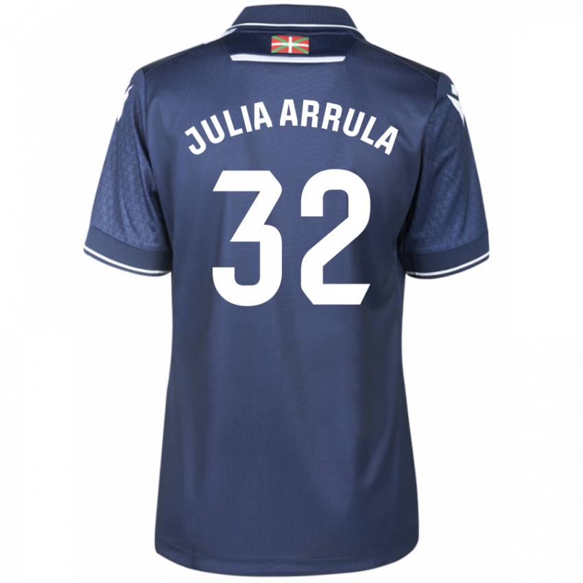 Niño Camiseta Julia Arrula #32 Armada 2ª Equipación 2023/24 La Camisa Chile