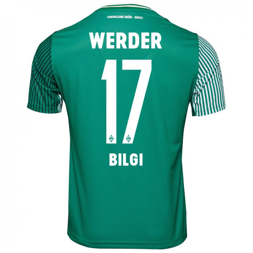 Hombre Camiseta Süleyman Bilgi #17 Verde 1ª Equipación 2023/24 La Camisa Chile