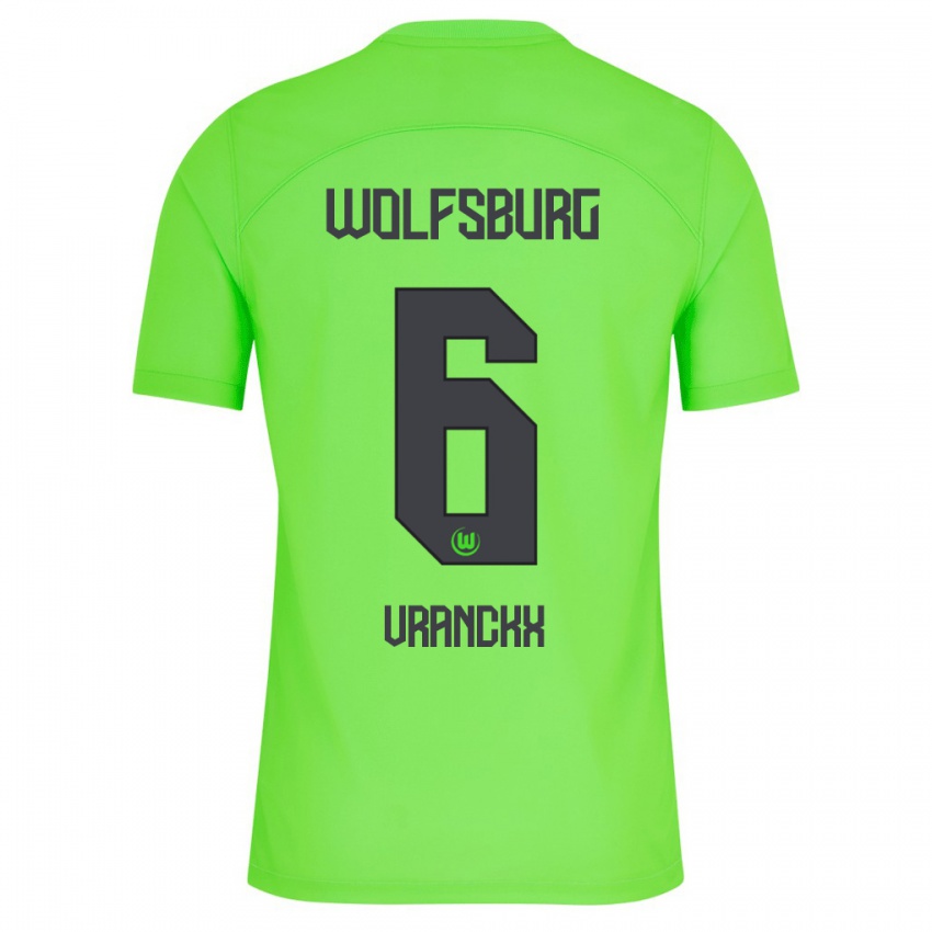 Hombre Camiseta Aster Vranckx #6 Verde 1ª Equipación 2023/24 La Camisa Chile