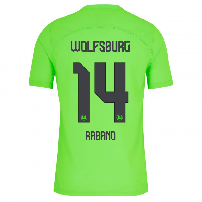 Hombre Camiseta Nuria Rabano #14 Verde 1ª Equipación 2023/24 La Camisa Chile