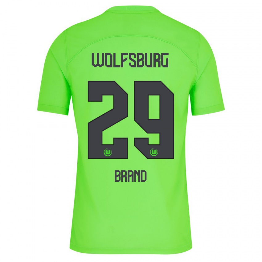 Hombre Camiseta Jule Brand #29 Verde 1ª Equipación 2023/24 La Camisa Chile