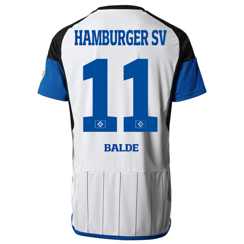 Hombre Camiseta Fabio Baldé #11 Blanco 1ª Equipación 2023/24 La Camisa Chile