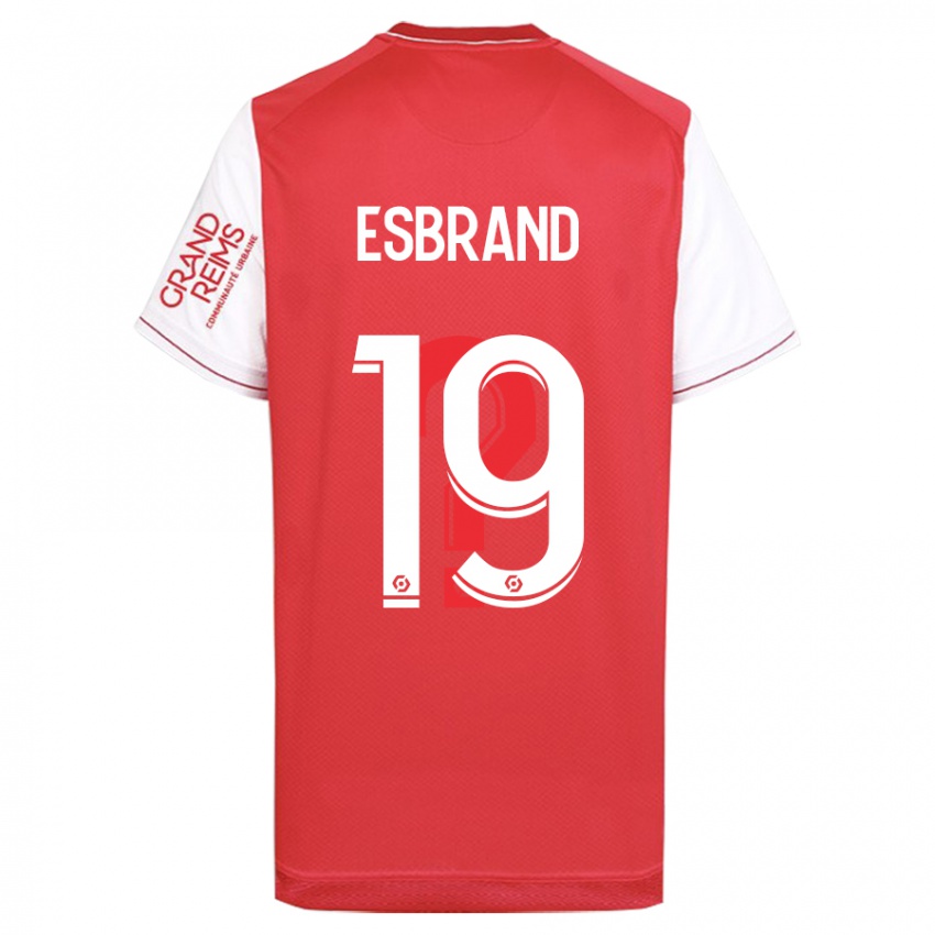 Hombre Camiseta Josh Wilson-Esbrand #19 Rojo 1ª Equipación 2023/24 La Camisa Chile