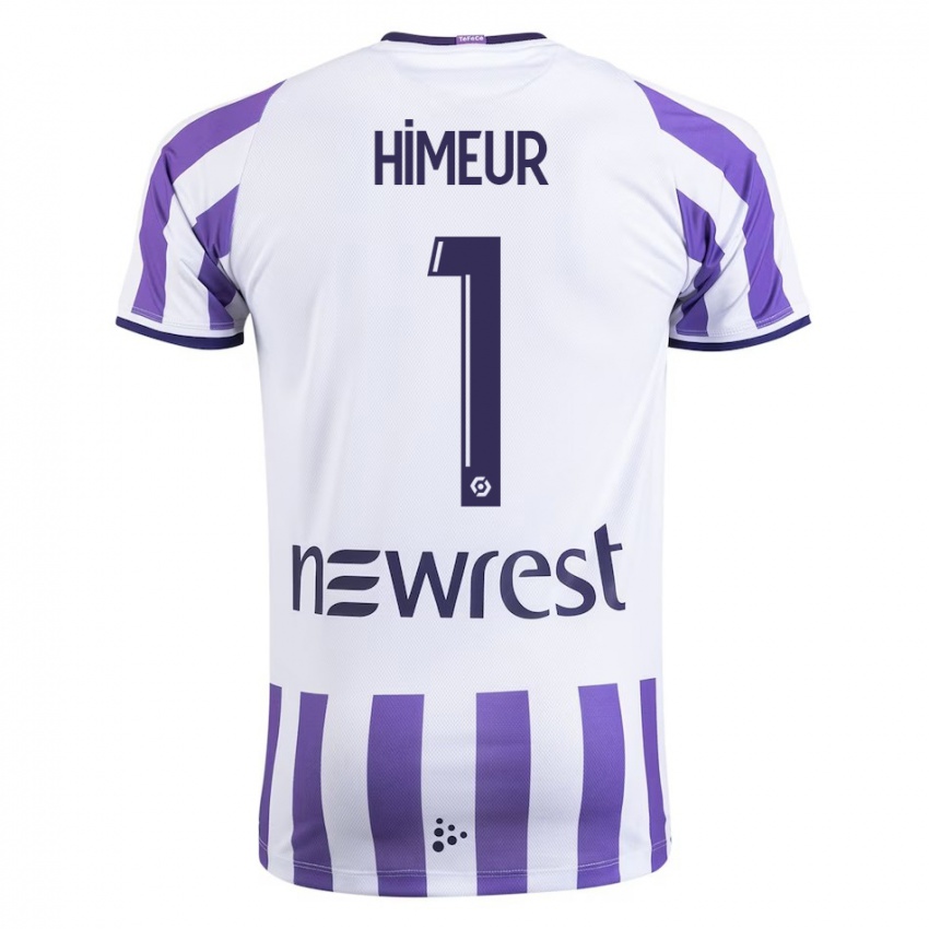 Hombre Camiseta Thomas Himeur #1 Blanco 1ª Equipación 2023/24 La Camisa Chile