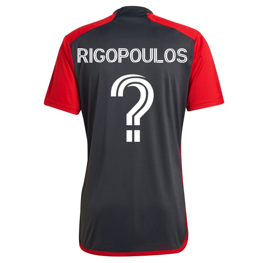 Hombre Camiseta Theo Rigopoulos #0 Gris 1ª Equipación 2023/24 La Camisa Chile