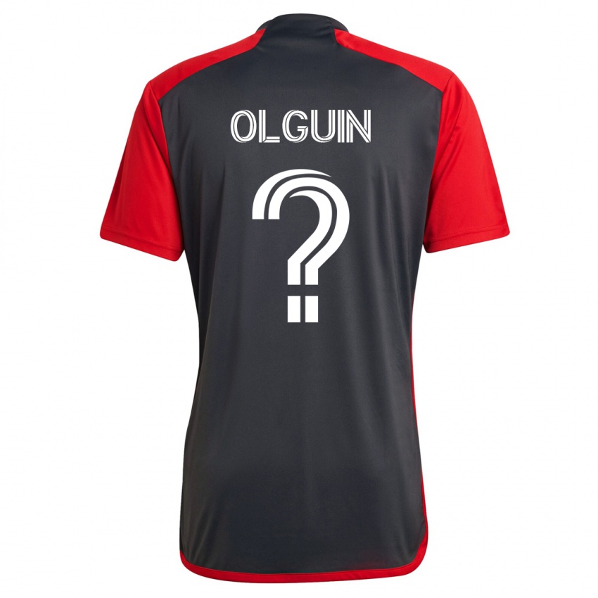 Hombre Camiseta Lucas Olguin #0 Gris 1ª Equipación 2023/24 La Camisa Chile