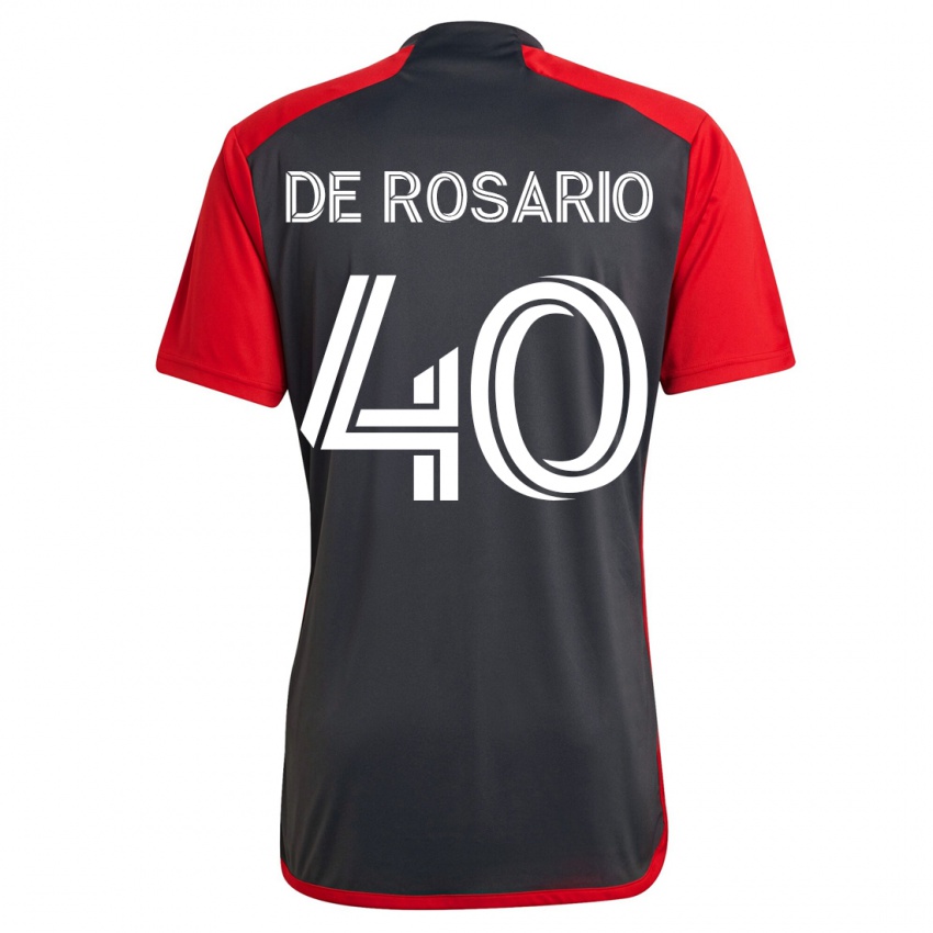 Hombre Camiseta Adisa De Rosario #40 Gris 1ª Equipación 2023/24 La Camisa Chile