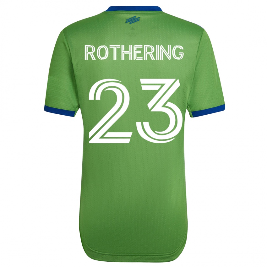Hombre Camiseta Holly Rothering #23 Verde 1ª Equipación 2023/24 La Camisa Chile