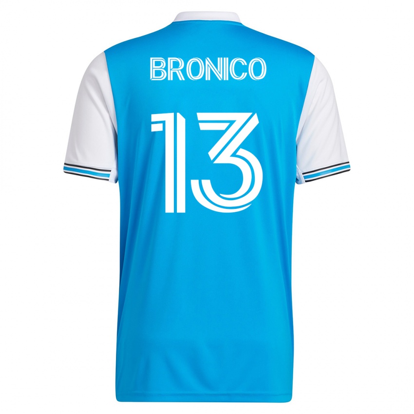 Hombre Camiseta Brandt Bronico #13 Azul 1ª Equipación 2023/24 La Camisa Chile
