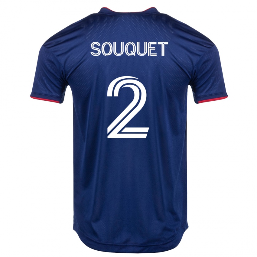 Hombre Camiseta Arnaud Souquet #2 Armada 1ª Equipación 2023/24 La Camisa Chile