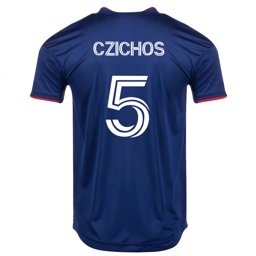Hombre Camiseta Rafael Czichos #5 Armada 1ª Equipación 2023/24 La Camisa Chile