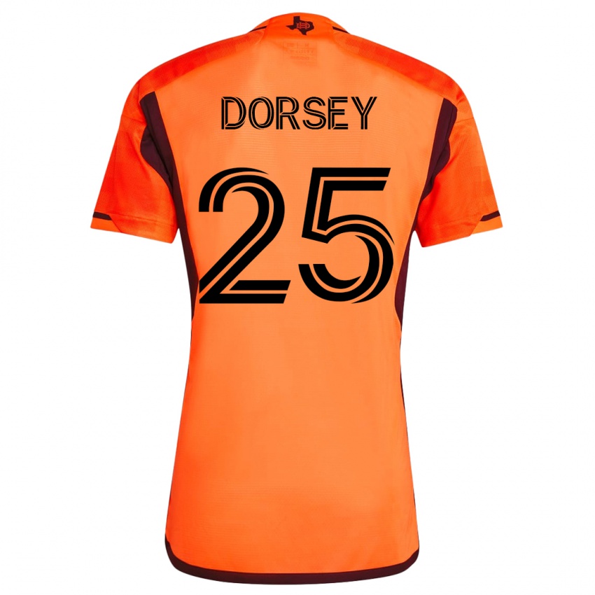 Hombre Camiseta Griffin Dorsey #25 Naranja 1ª Equipación 2023/24 La Camisa Chile